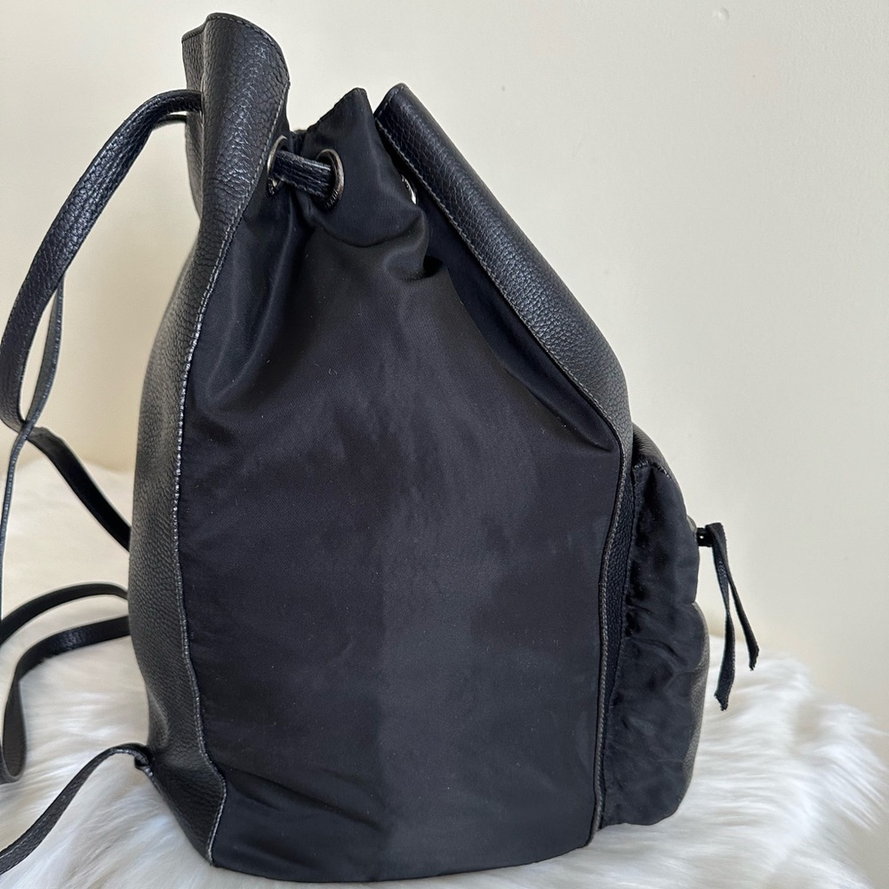 Prada Black Leather Backpack - Picture 7 of 16